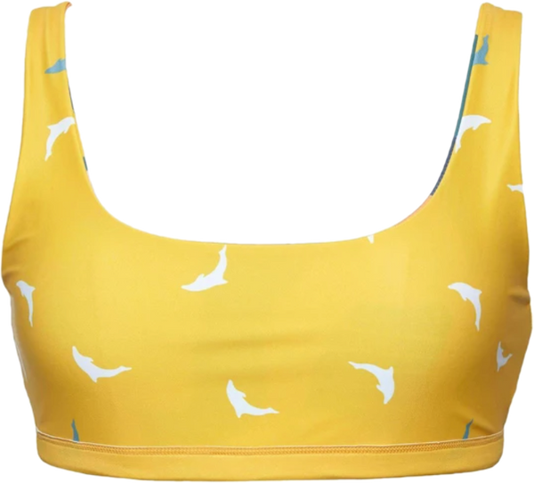Caparica リバーシブルビキニ in Painting / Dolphin Print
