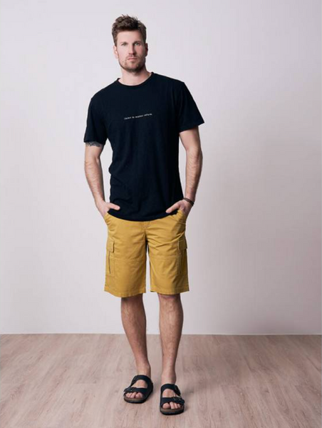 ORGANIC CARGOES ショートパンツ からし色