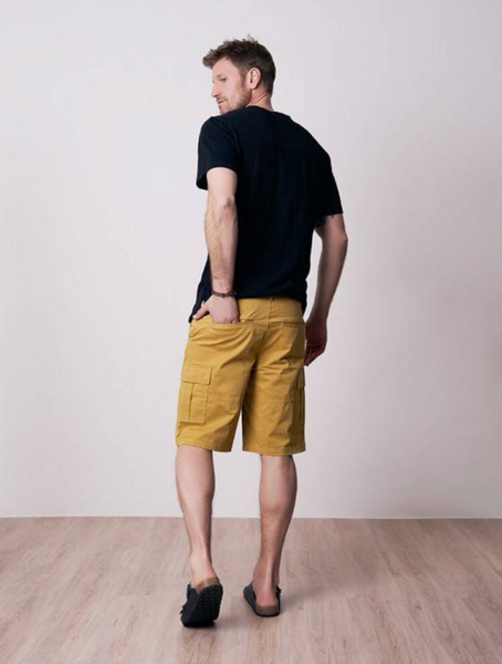 ORGANIC CARGOES ショートパンツ からし色