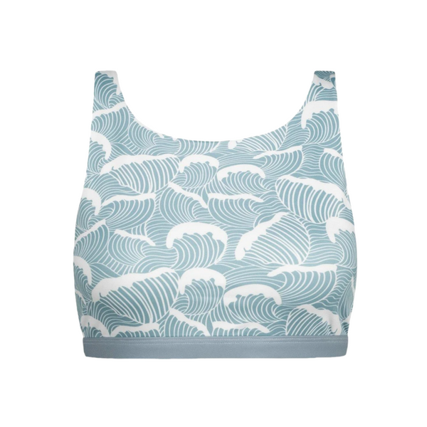 リバーシブルトップス  Meco Ocean Waves Print