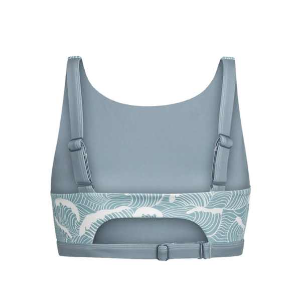 リバーシブルトップス  Meco Ocean Waves Print