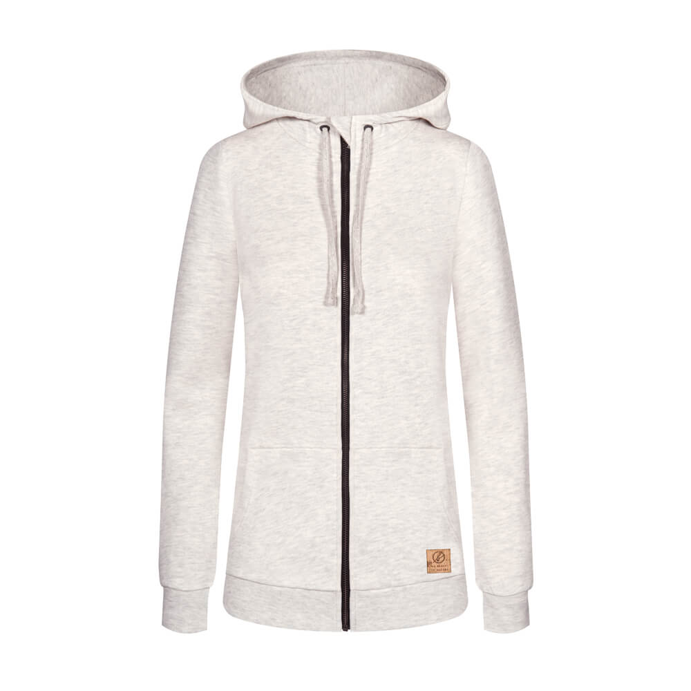 365 Forestfibre Zip-Hoody Damen Grau